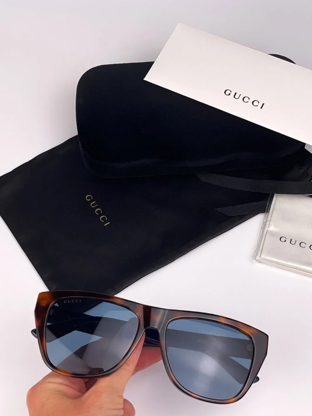 GUCCI GG0926S 002 HAVANA CAT EYE SUNGLASSES